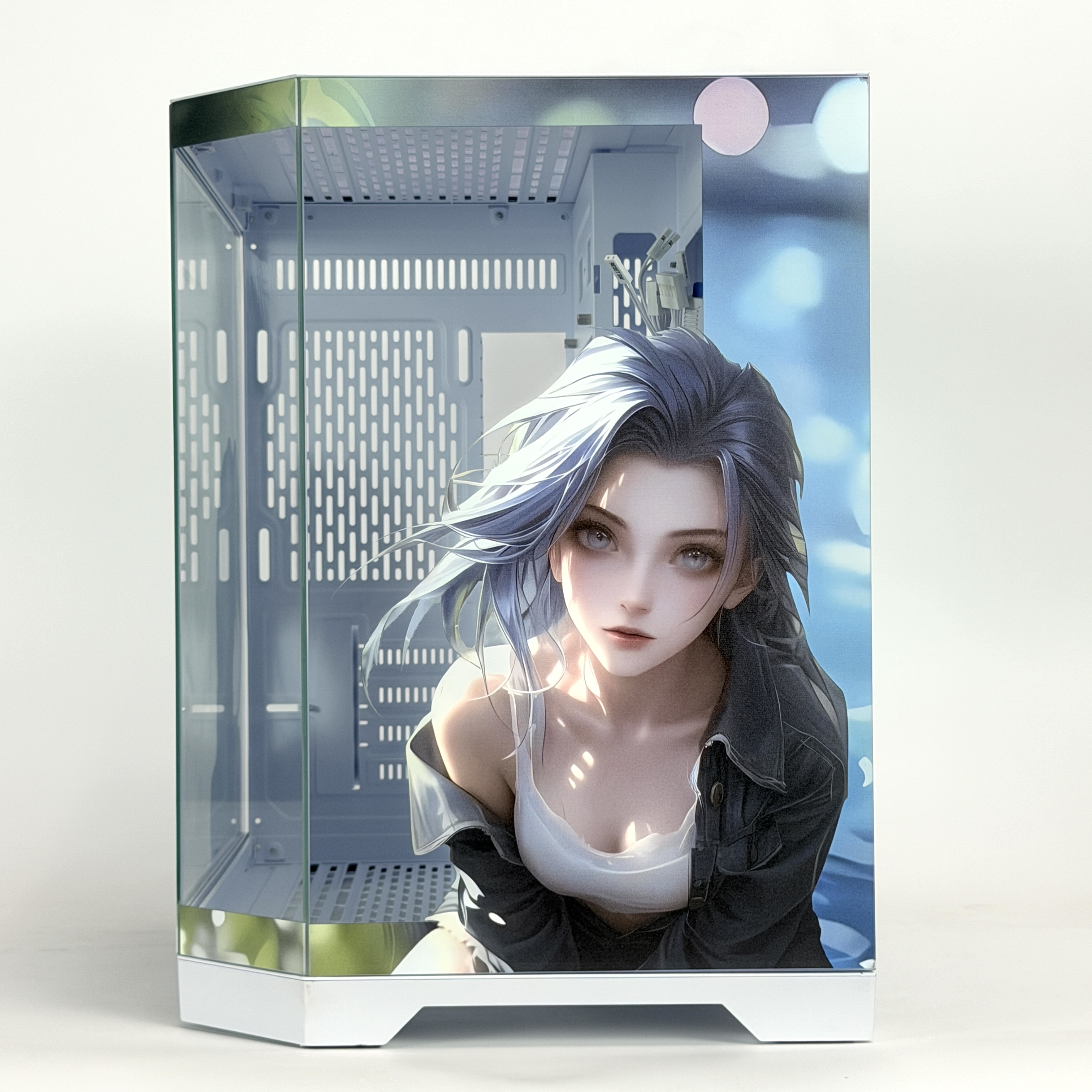 Корпус Jinx — League of Legends | mini-ATX | 7 вентиляторов | Белый