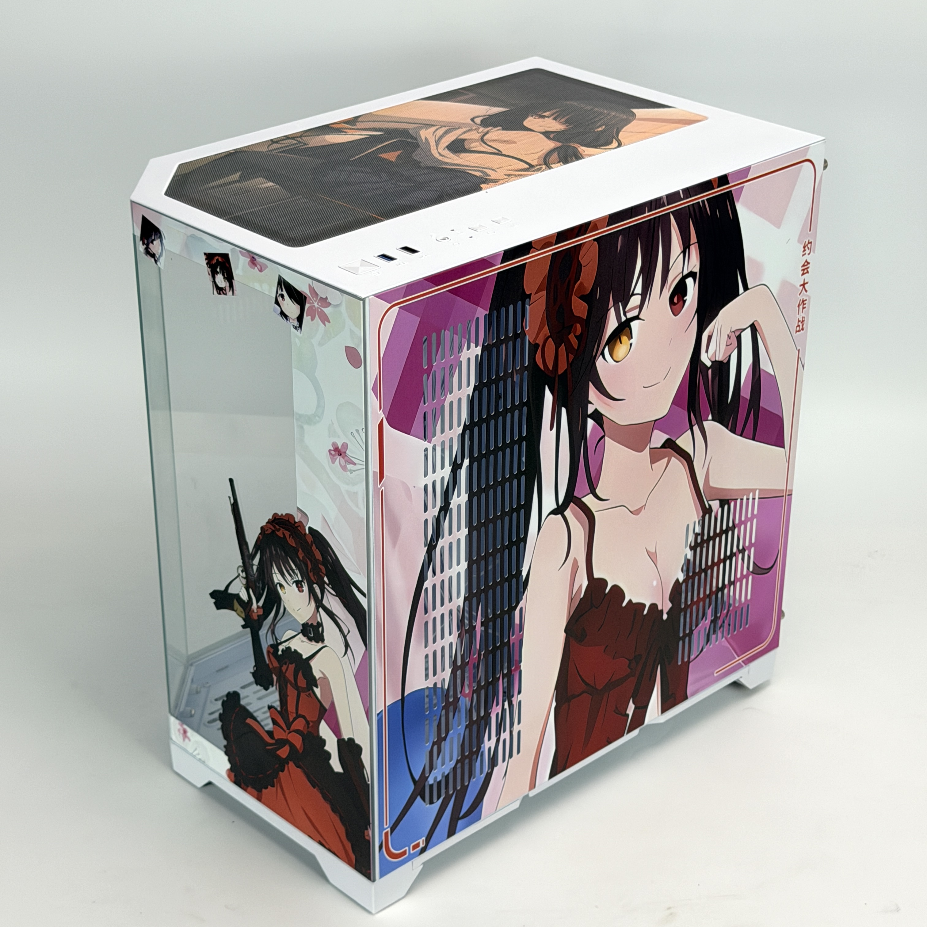 Корпус Kurumi Tokisaki — Date A Live | mini-ATX | 7 вентиляторов | Белый