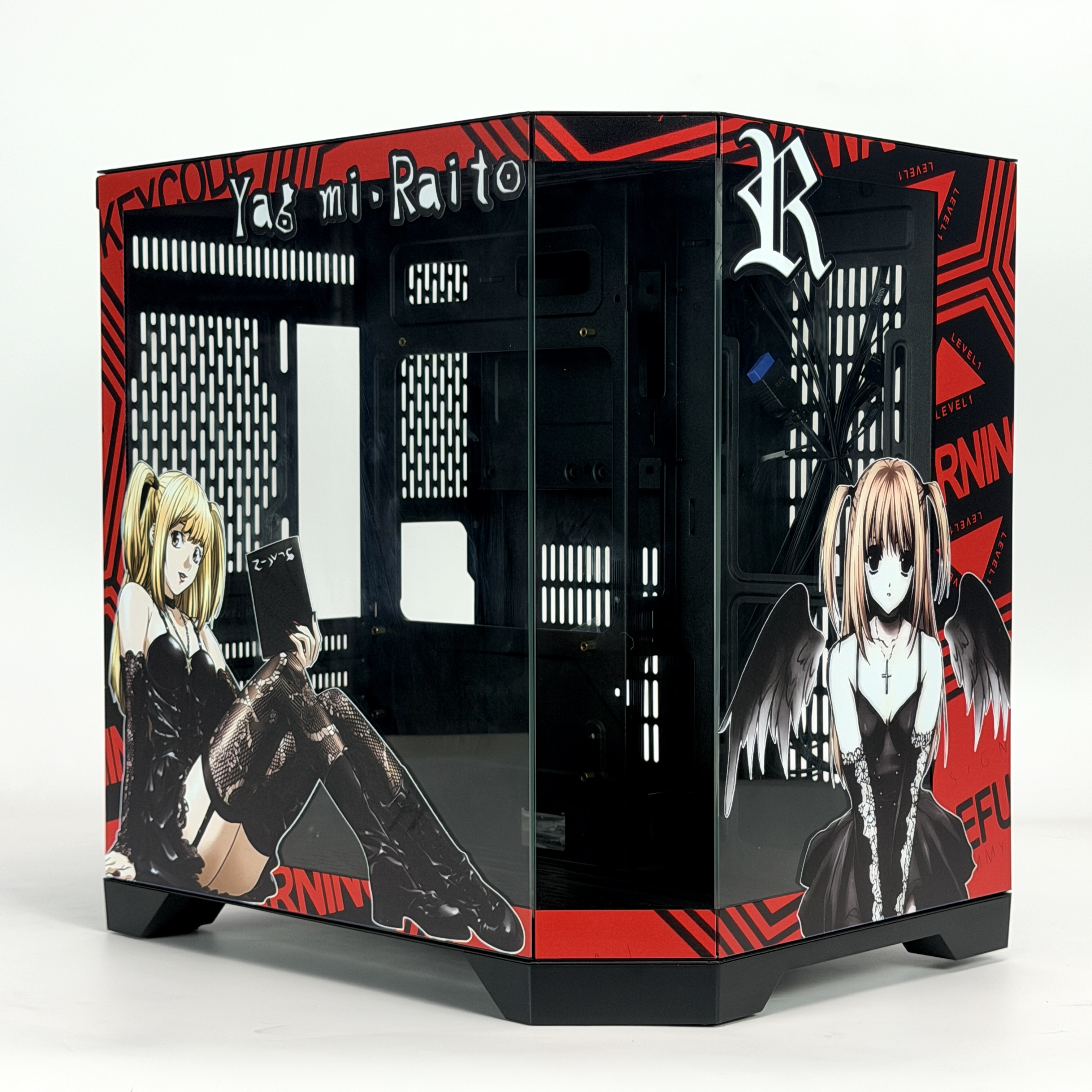 Корпус Misa Amane — Death Note | ATX | 10 вентиляторов | Черный