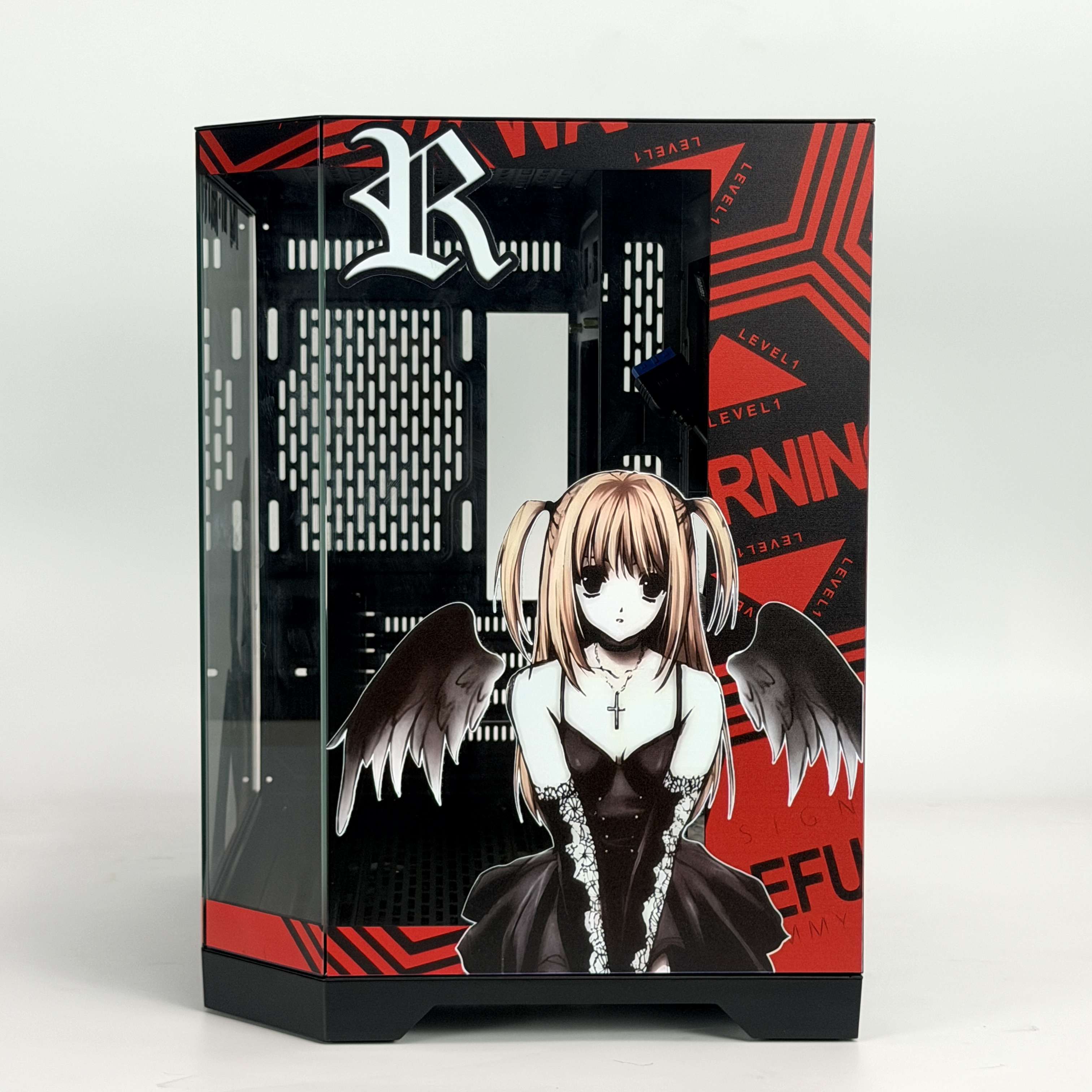 Корпус Misa Amane — Death Note | ATX | 10 вентиляторов | Черный