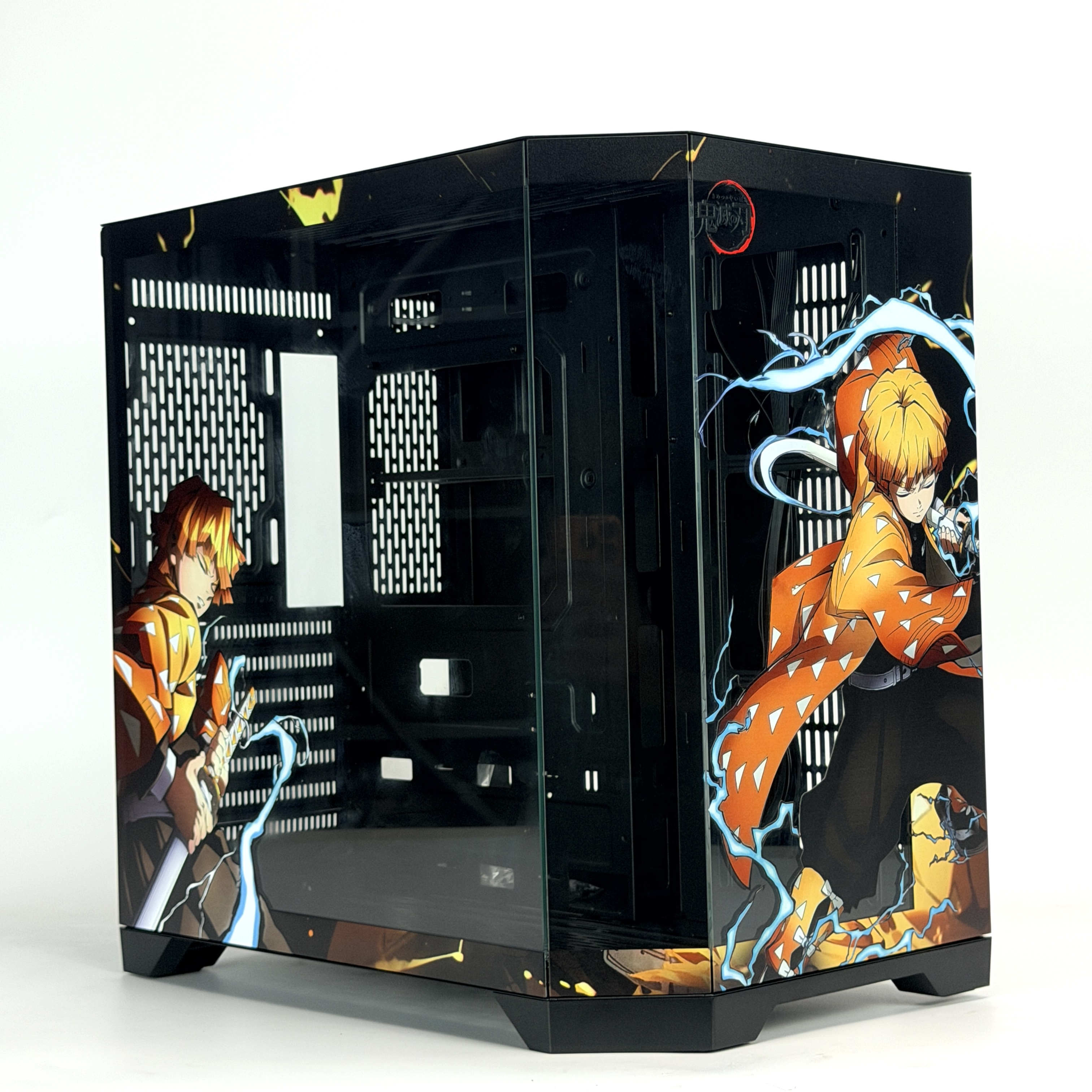 Корпус Zenitsu — Demon Slayer | mini-ATX | 7 вентиляторов | Белый