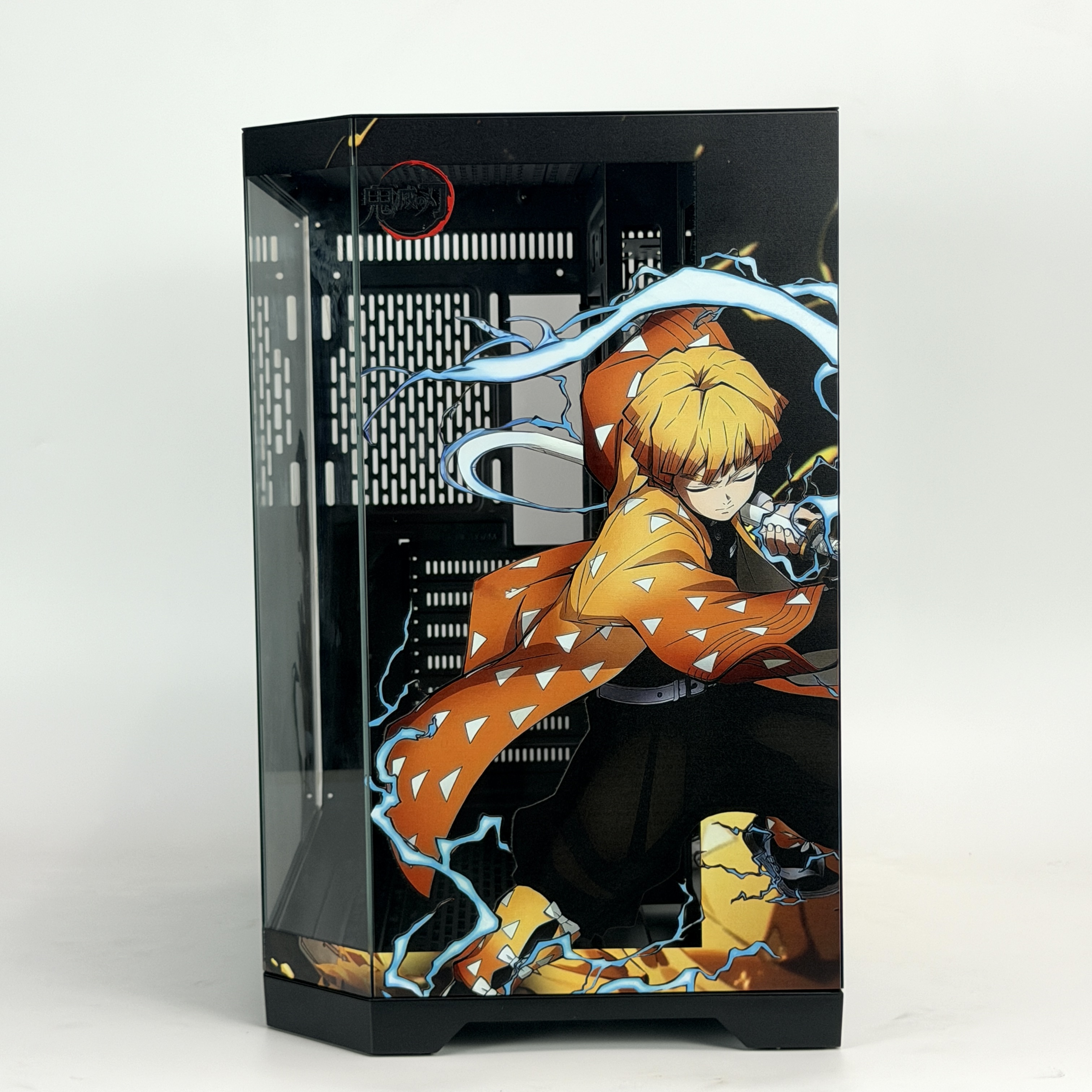 Корпус Zenitsu — Demon Slayer | mini-ATX | 7 вентиляторов | Белый