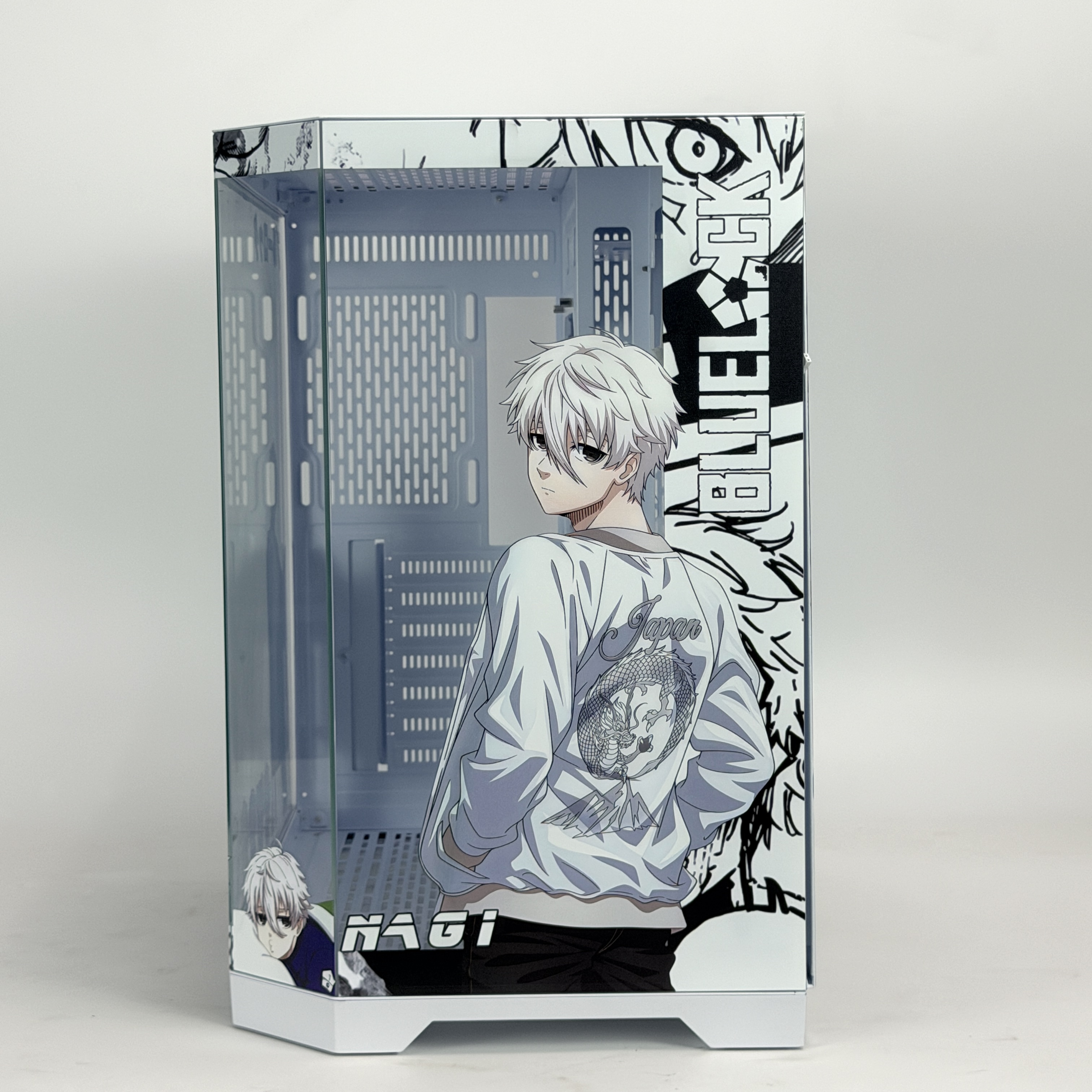 Корпус Seishiro Nagi 2 — Blue Lock | ATX | 10 вентиляторов | Белый