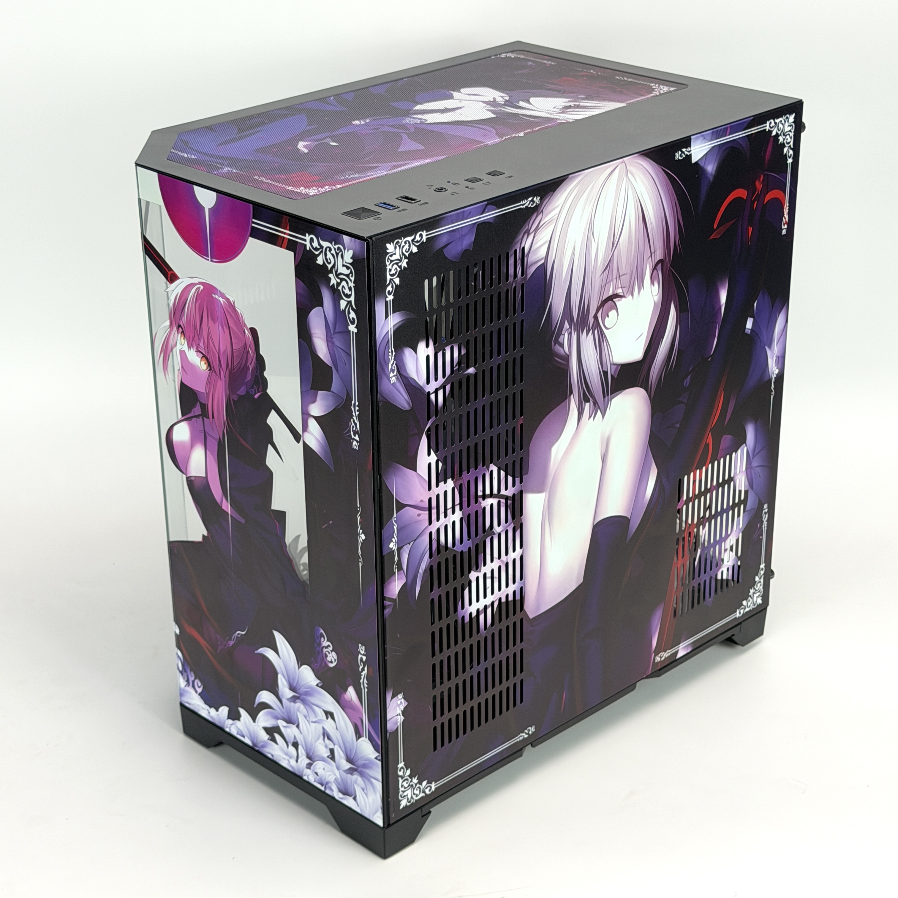 Корпус Saber 2 — Fate/stay night | mini-ATX | 7 вентиляторов | Белый