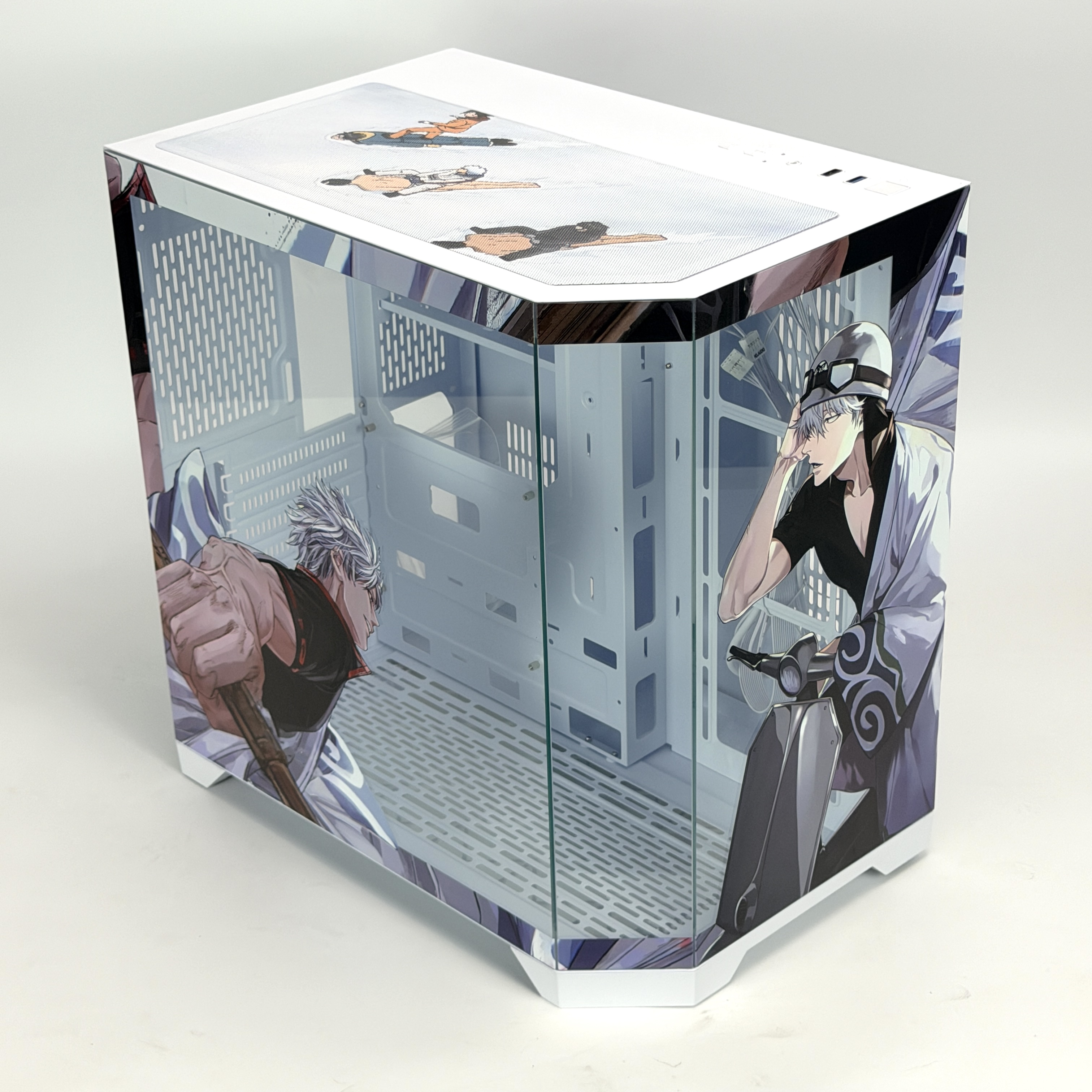 Корпус Sakata Gintoki — Gintama | ATX | 10 вентиляторов | Белый