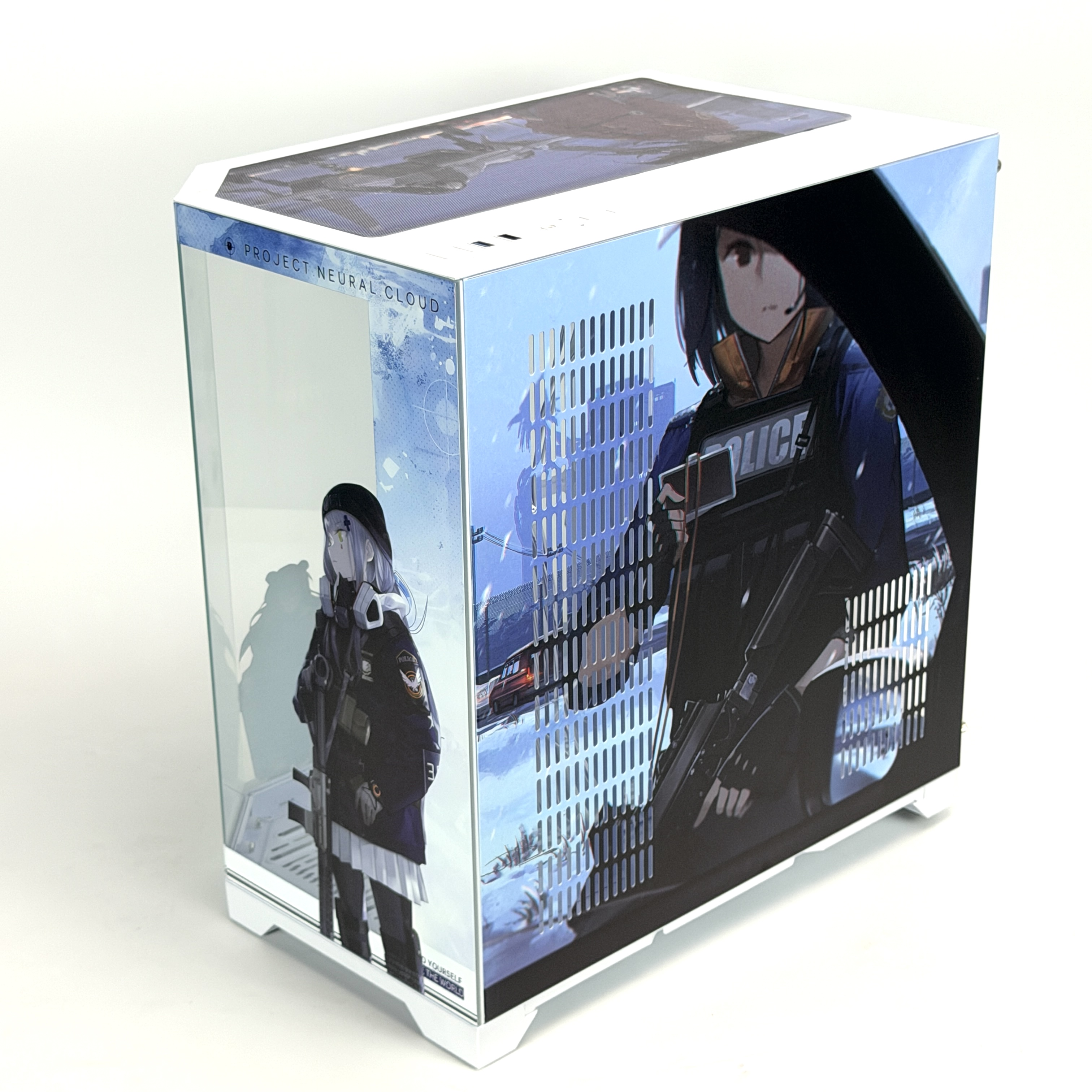 Корпус Dolls' Frontline — Girls' Frontline | mini-ATX | 7 вентиляторов | Белый