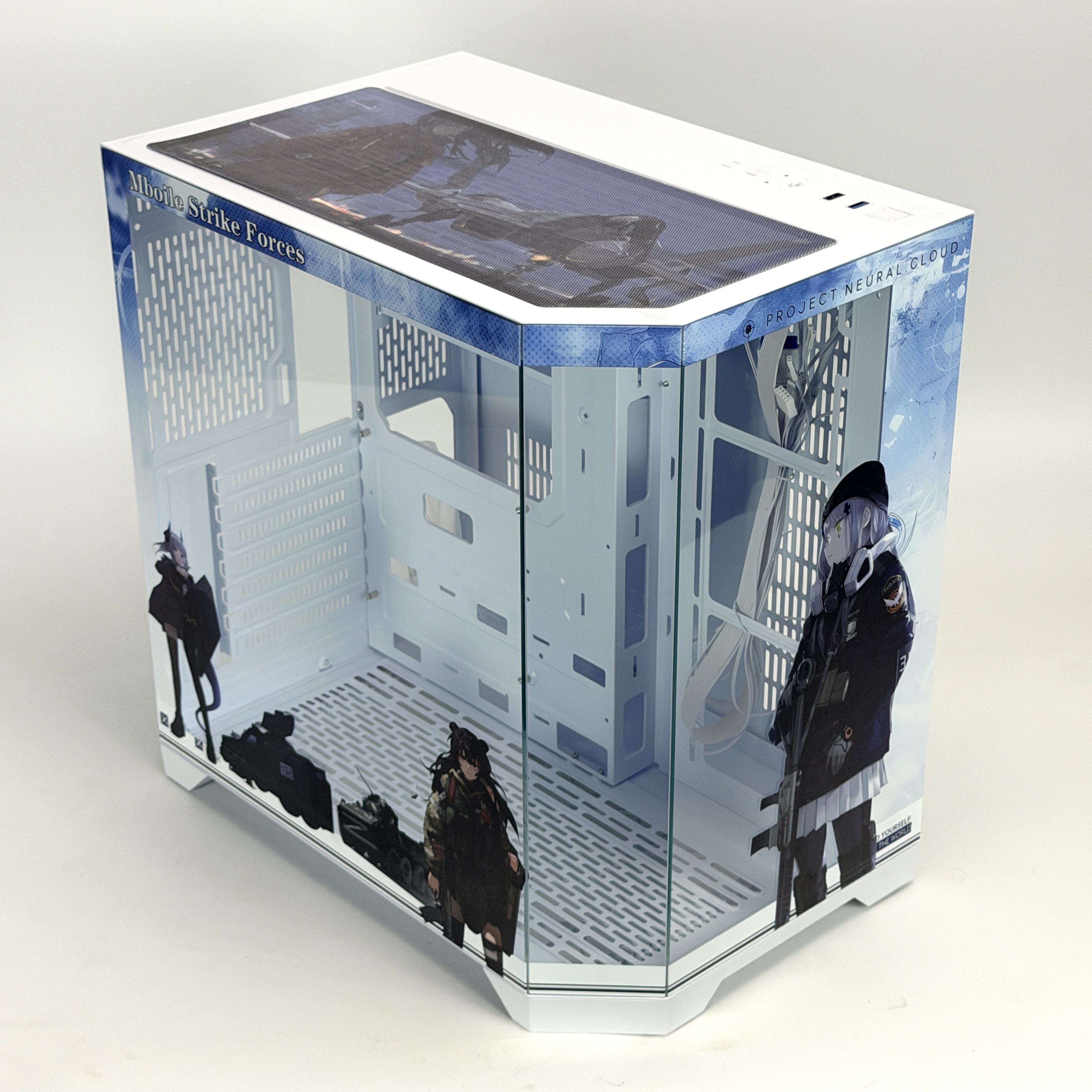 Корпус Dolls' Frontline — Girls' Frontline | ATX | 10 вентиляторов | Белый