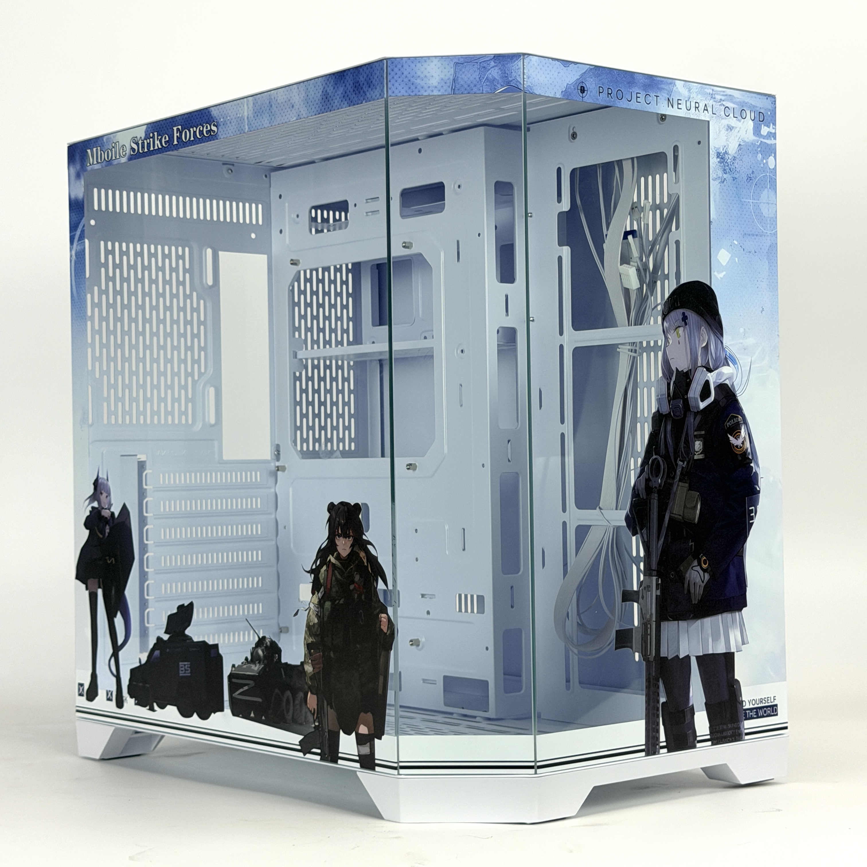 Корпус Dolls' Frontline — Girls' Frontline | ATX | 10 вентиляторов | Белый