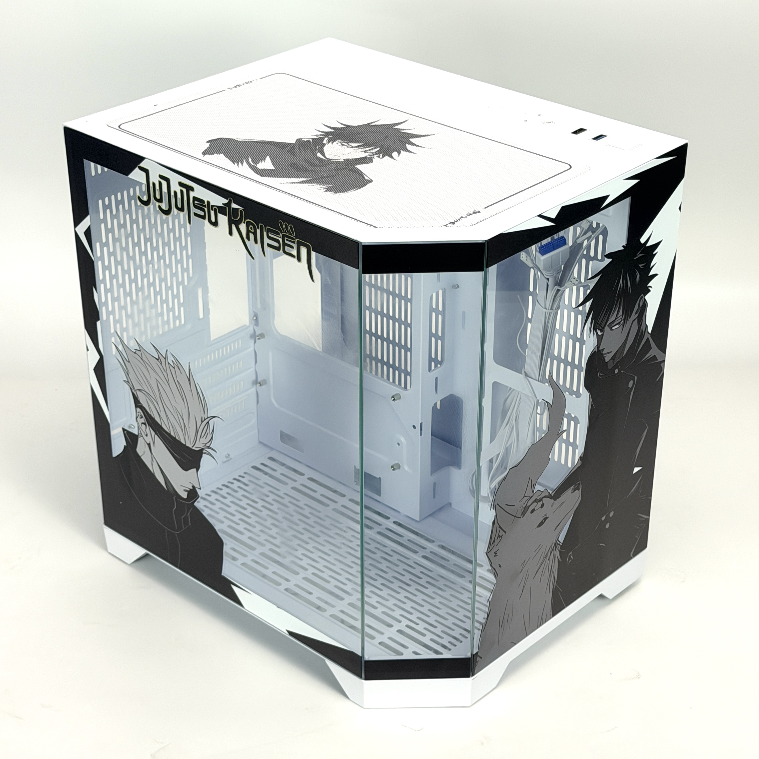 Корпус Satoru Gojo — Jujutsu Kaisen | mini-ATX | 7 вентиляторов | Белый