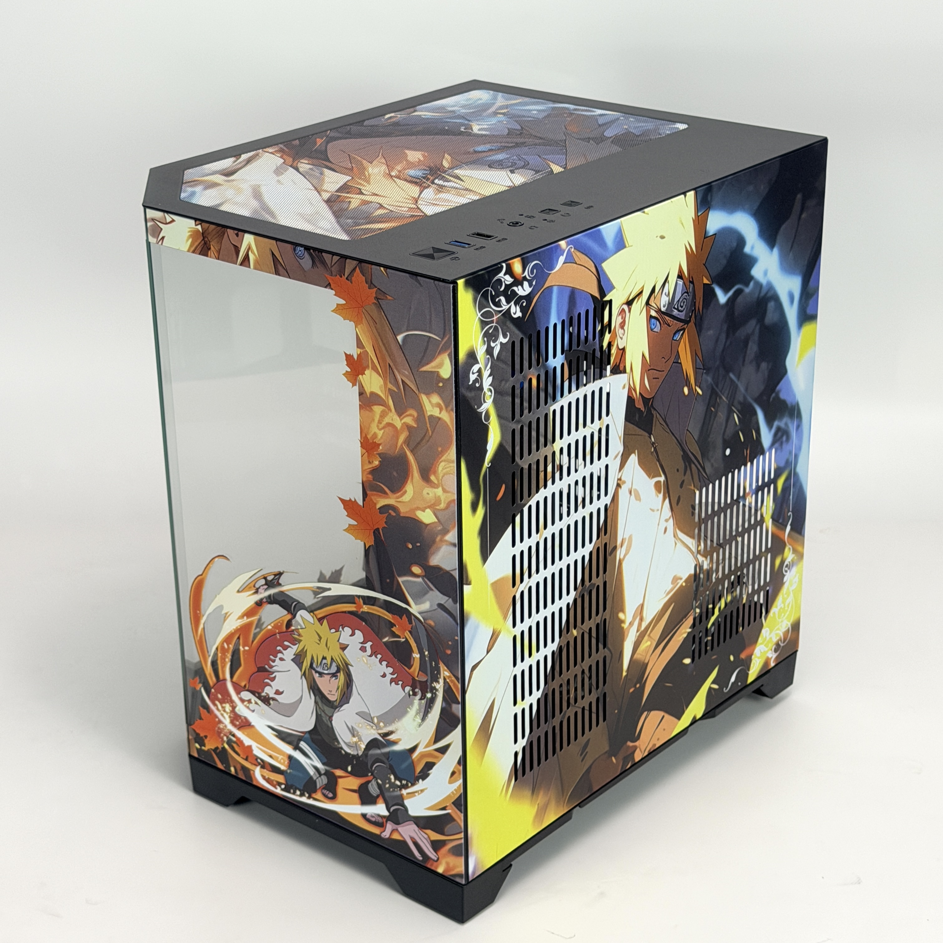 Корпус Naruto Uzumaki — Naruto Shippuden | mini-ATX | 7 вентиляторов | Белый