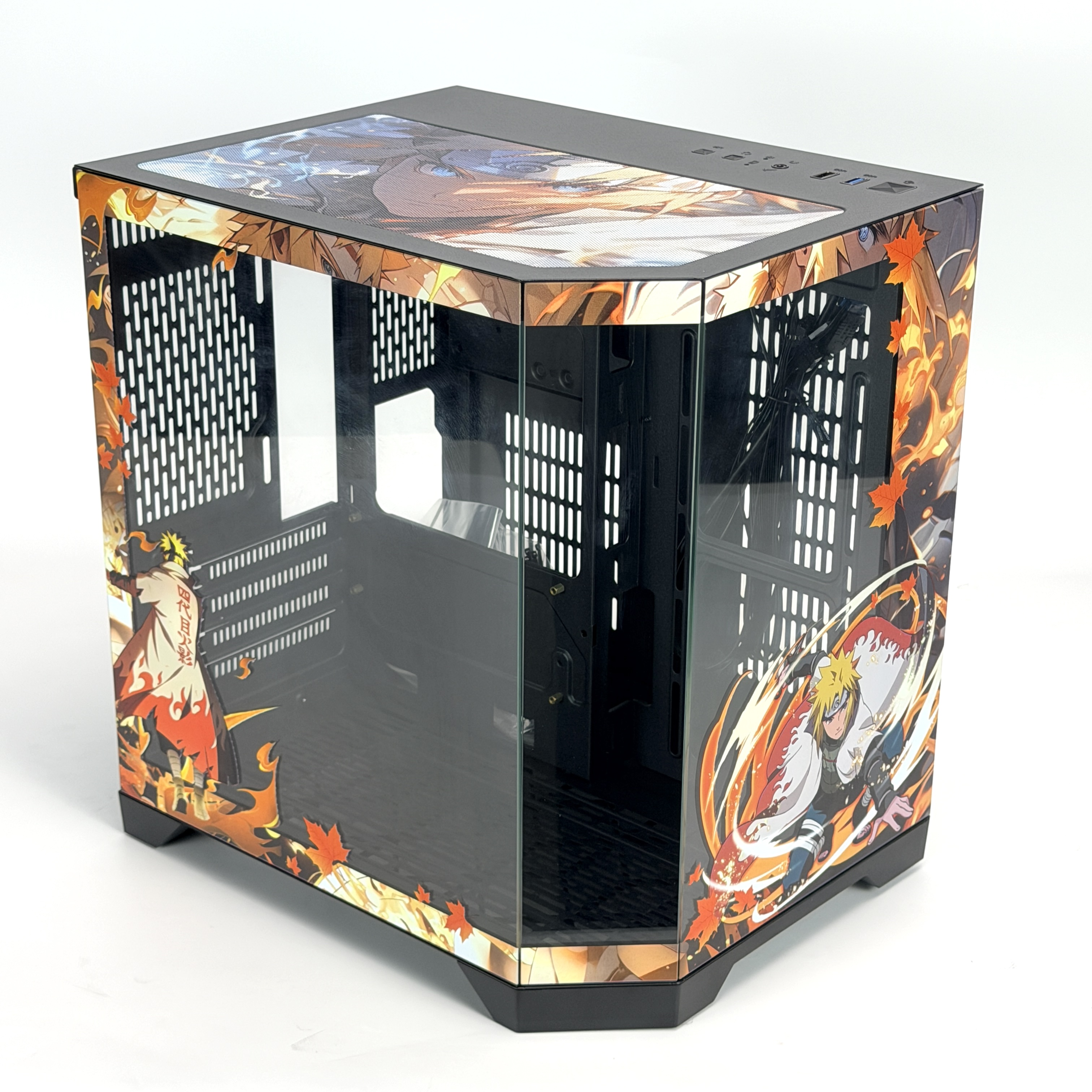 Корпус Naruto Uzumaki — Naruto Shippuden | mini-ATX | 7 вентиляторов | Белый