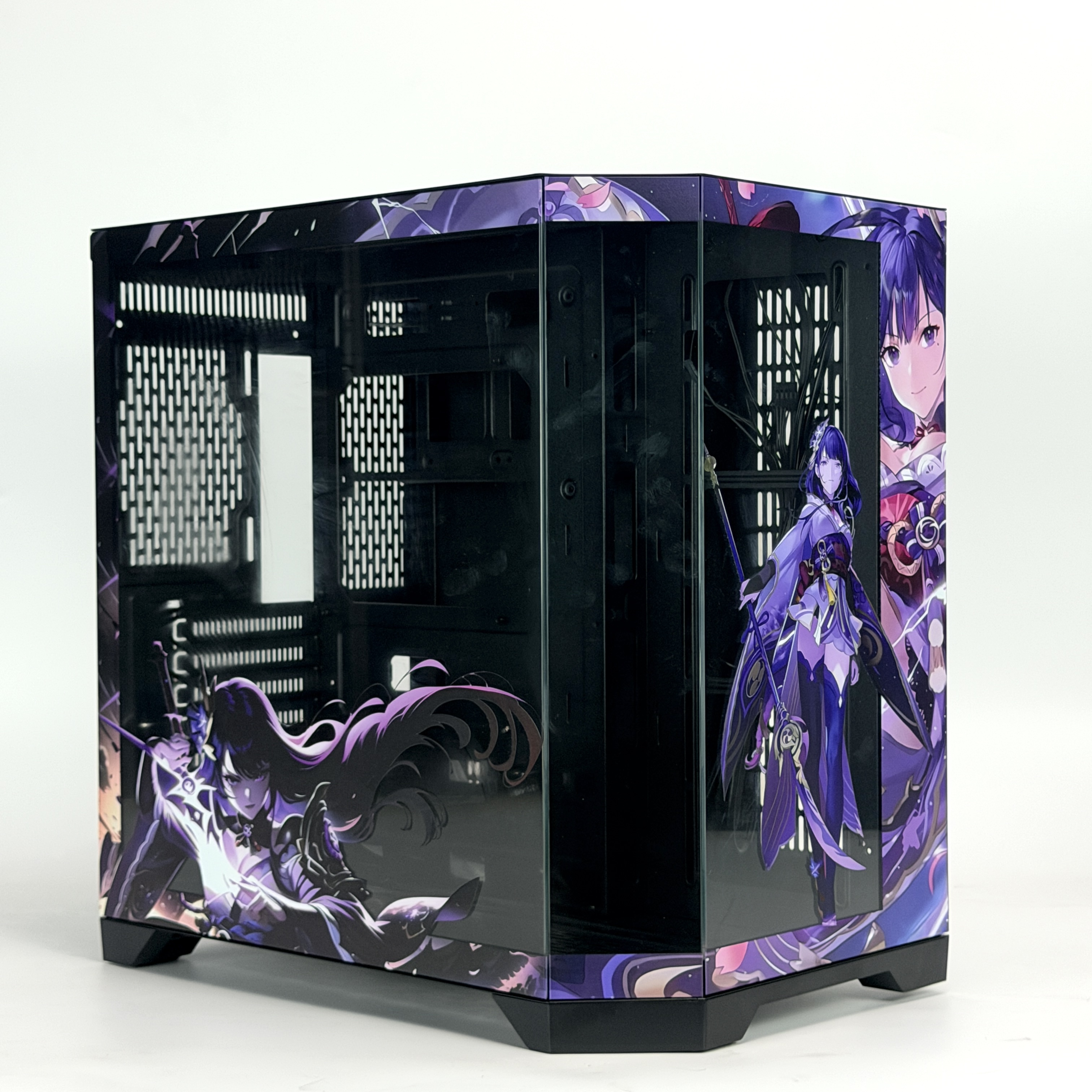Корпус Raiden Shogun — Genshin Impact | ATX | 10 вентиляторов | Белый
