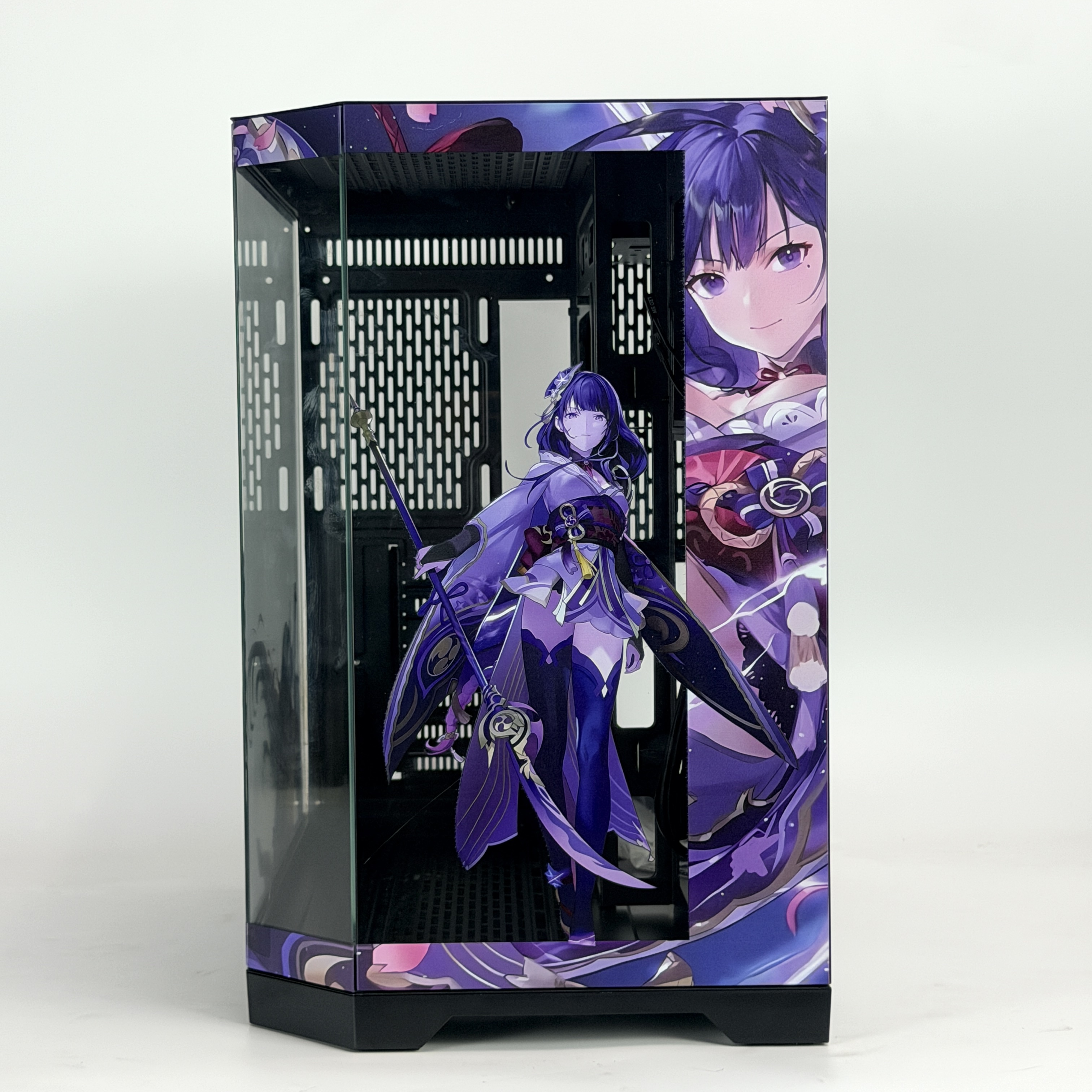 Корпус Raiden Shogun — Genshin Impact | ATX | 10 вентиляторов | Белый