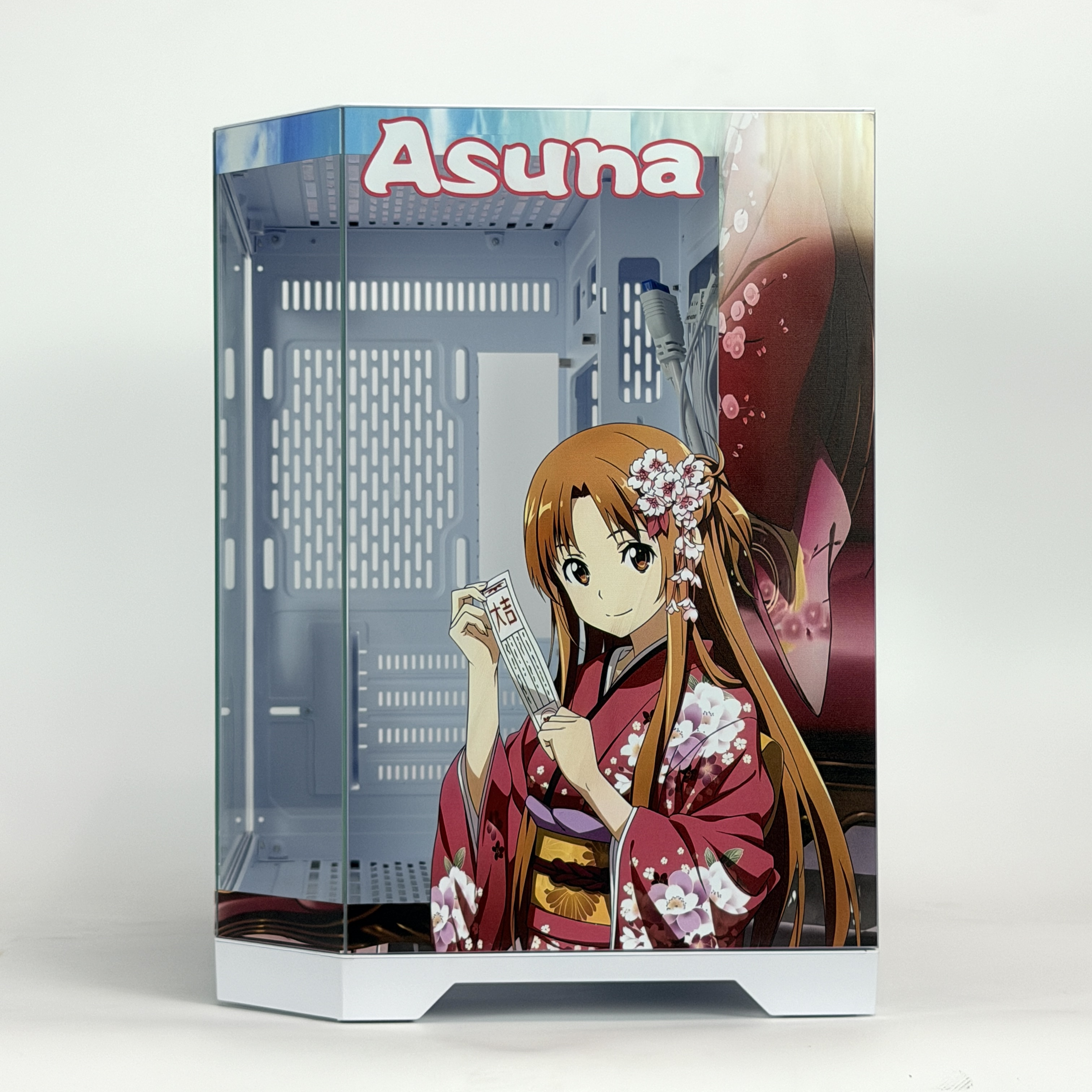 Корпус Asuna — Sword Art Online | ATX | 10 вентиляторов | Белый
